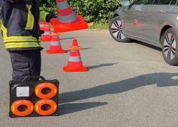 OEM LED Cone Light Project for European Distributor