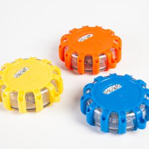 Car rechargeable 12+3 led magnetic warning light