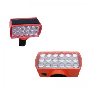 High Visibility Solar power strobe light