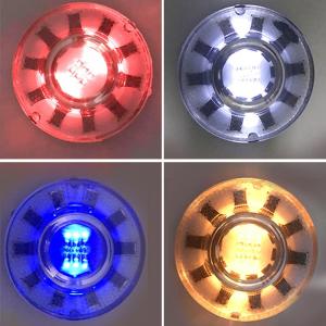 Japan PC 6 leds solar road stud 