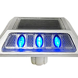 LED Solar Deck Lights Waterproof Outdoor LED Road Stud Light 6 LED Dock 