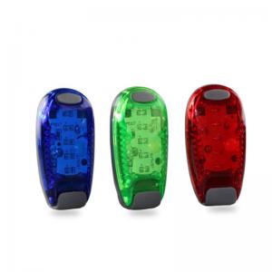Led night running light with clip
