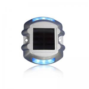 Traffic Security Warning Light LED Road Stud Light for Garden Ground Pathway Yard 