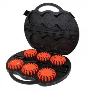 Brilliant Dragon 6-Pack Sequential Rechargeable LED Traffic Warning Light Set Brilliant Dragon 6-Pack Sequential Rechargeable LED Traffic Warning Light Set